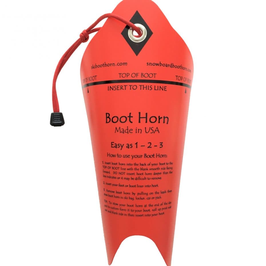 Ski Boot Horn